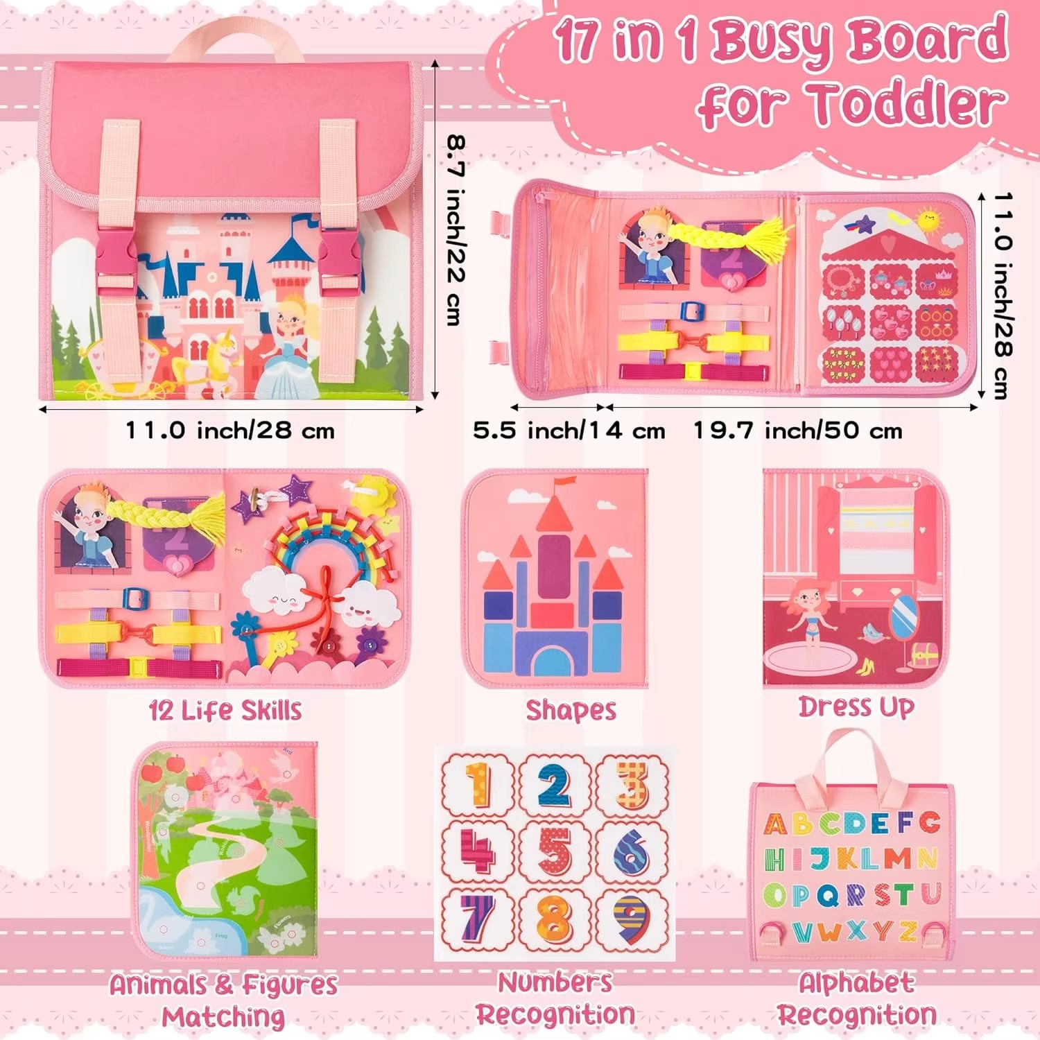 Fun Princess Castle Activity B - Kids Education Activities review and price