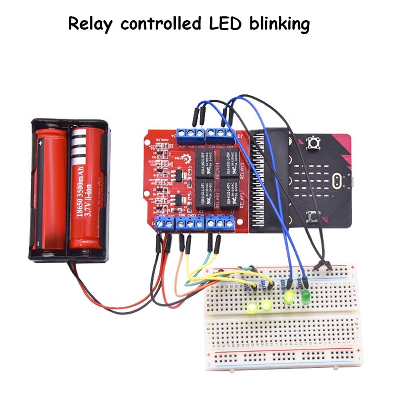 A40I Microbit 4 Channel Relay  - Kids Education Channel review and price