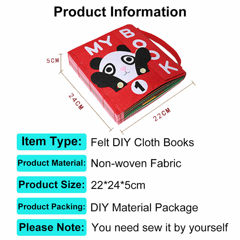 Non-Woven Felt Fabric Sewing D - Kids First Education review and price
