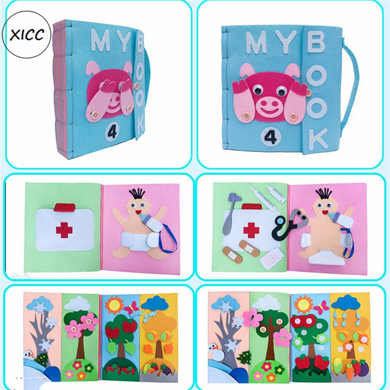 Non-Woven Felt Fabric Sewing D - Kids First Education review and price