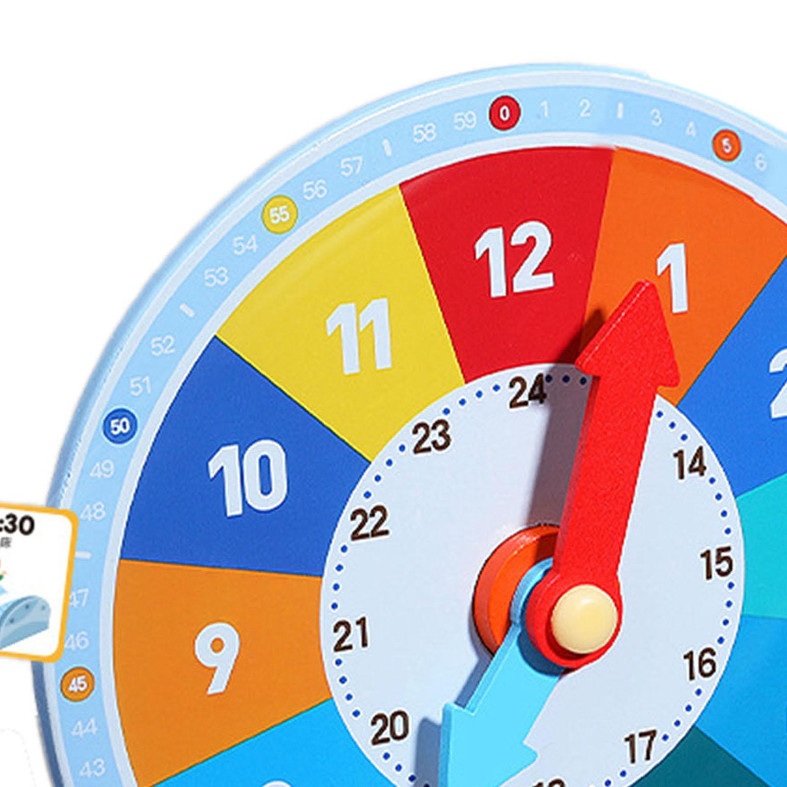 Wooden Education Clock Learnin - Kids Education Number review and price