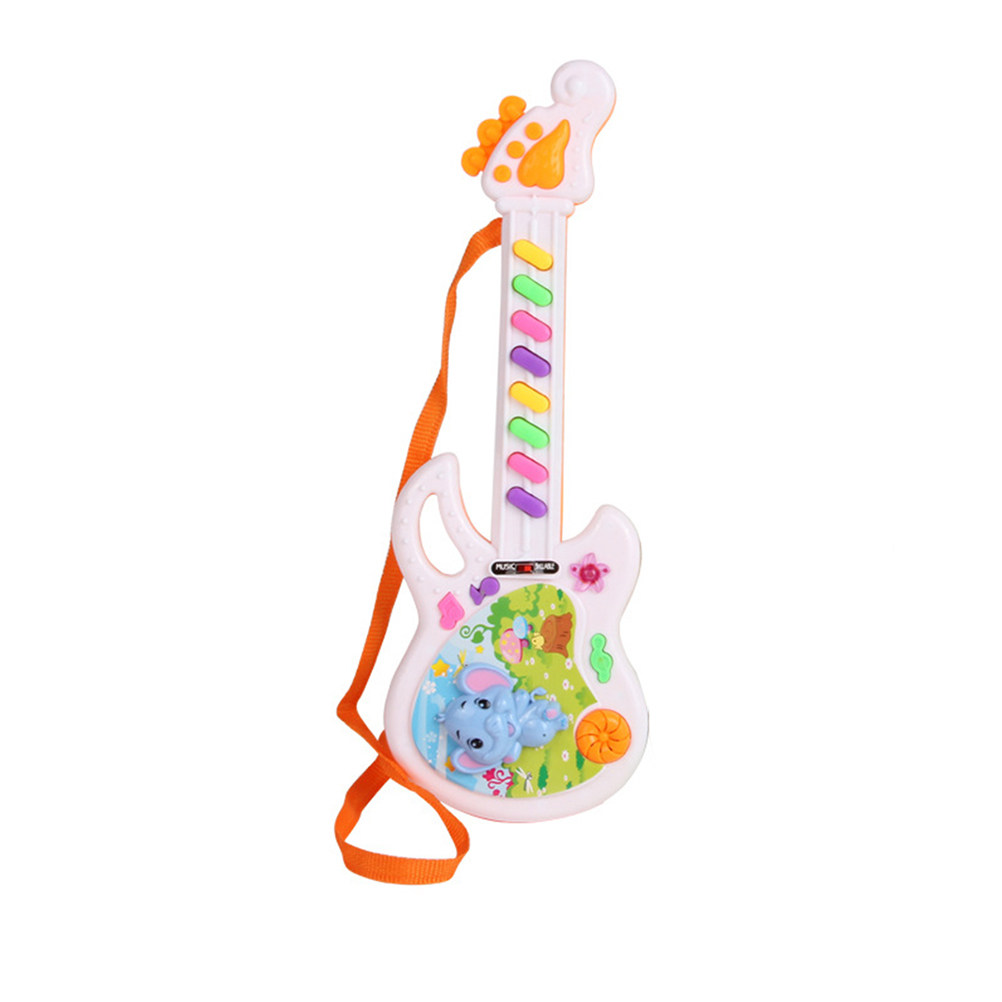 8 Keys Cartoon Electronic Guit - Kids Education Rhymes review and price
