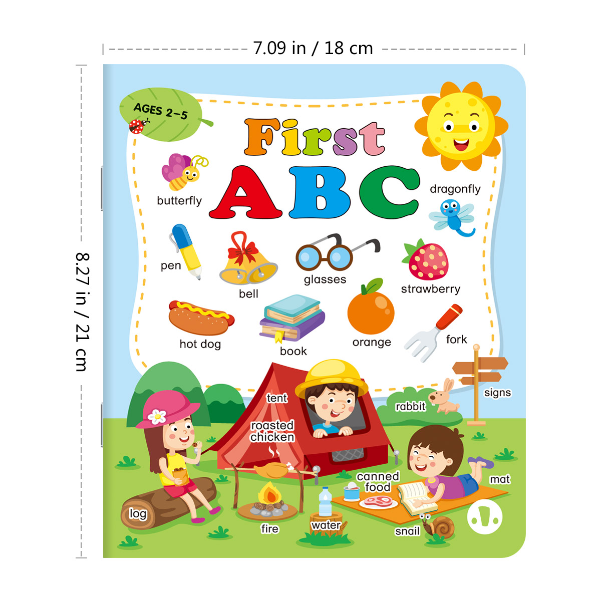 First ABC Alphabet Book for Ki - Kids First Education review and price