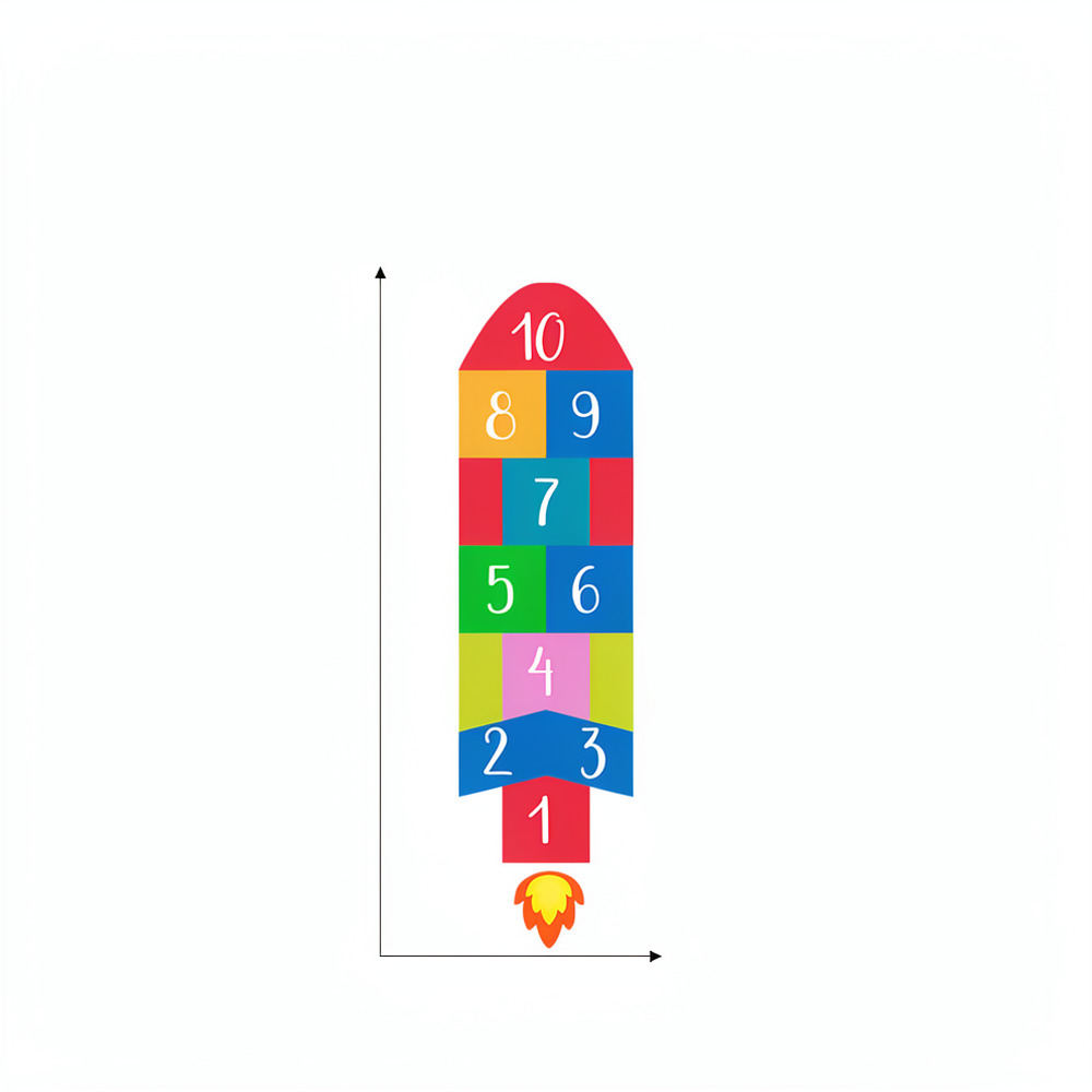 Educational Rocket Hopscotch W - Kids Education Activities review and price