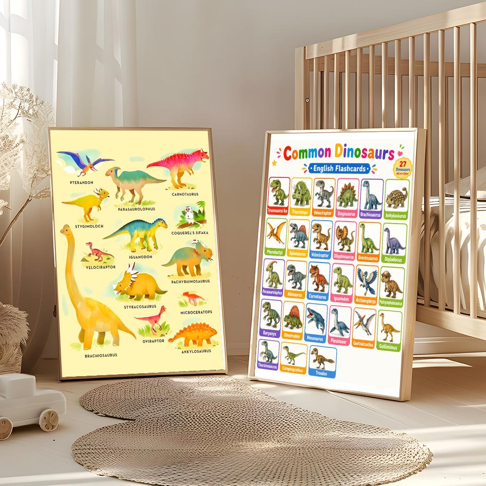 Art Dinosaur Names Chart Poste - Kids Education Name review and price
